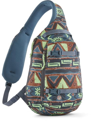 Patagonia Unisex Atom Sling 8l Tasche, High Hopes Geo: Forge Grey