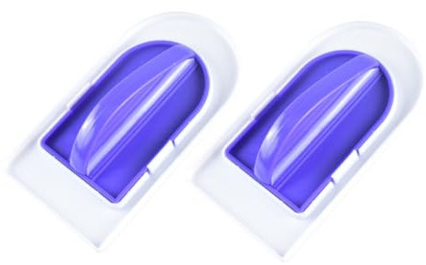 TOPBATHY 2pezzi Raschietti Per Spatola Per Icing Removibile Utensili Per e Livellare e