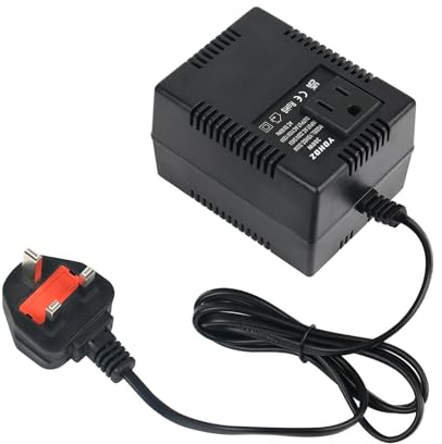 300W Step Down Power Voltage Converter Transformer,220/240V to 110V/120V Intelligent Efficient Adapter Travel Power Adapter for WIFI,POS Machine (300, Watts)