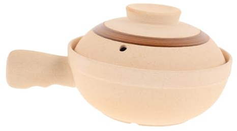 VALICLUD Cazuela Pequeña Para Estofado Cacerola Tapa De Cerámica Utensilio Para Cocinar Sopa Para Hornear El Horno