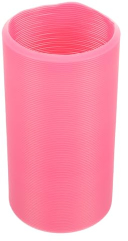 EXHUMKY Tunnel per Criceti in Plastica Rosa Giocattolo da Nascondere e Nascondiglio Spazioso, Tubo per Gabbia Piccoli Animali, Facile da Installare e Smontare per Addestramento