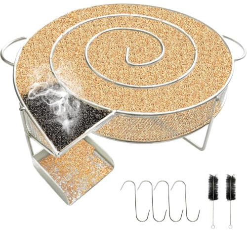 Generador de humo frío, de acero inoxidable, para ahumar en frío, para ahumar en frío, para ahumar alimentos y carne, barbacoa, accesorios para ahumar de alta calidad, producto profesional para ahumar