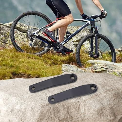 Set di pedivelle per bici elettriche in lega di alluminio compatibile con Bosch e per motori centrali Bafang, interfaccia Isis, lunghezza 170 mm, finitura anodizzata per biciclette elettriche