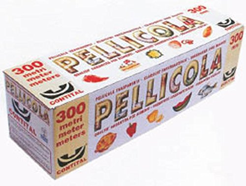 PELLICOLA ALIMENTARE ASTUCCIO 300MM ROTOLO PELLICOLA TRASPARENTE ALIMENTI