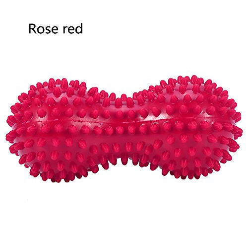 Peanut Massage Ball, Spiky Massage Ball Fitness Übung Mobilität Ball Relief Schmerzen Muscle steess Plantarfasziitis, perfekt für Trigger Point Reflexologie