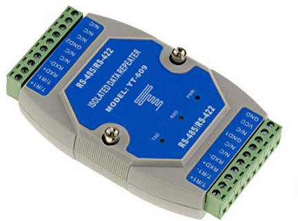 KALEA-INFORMATIQUE Repetidor (extensor) RS422 RS485 con aislamiento fotoeléctrico. Repetidor de datos fotoeléctrico RS-422 RS-485