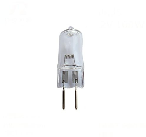 G6.35 Ampoules Capsule Lot De 5 Lampes Halogènes À Deux Broches Gy6.35, 35 W, 24 V, Intensité Variable, Blanc Chaud, Culot G6.35, Type Jc, Lampe De Remplacement Pour Ampoule Halogène G6.35,75W