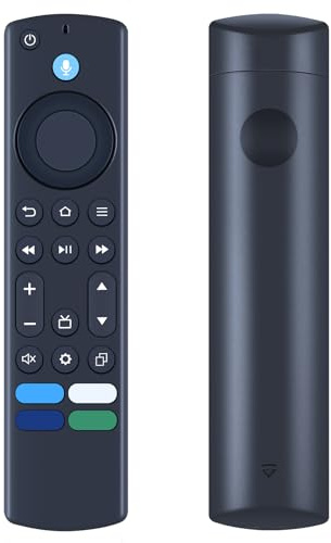 TCNOUMT Neue Ersatz-Sprachfernbedienung L5B83G kompatibel für Fire Smart TV Stick (Lite, 4K, 2. Gen, 3. Gen) Smart TV Cube (1st Gen y 2nd Gen)