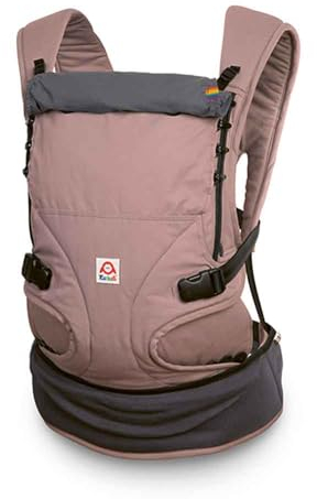 Ruckeli Basic Slim Babytrage | Fullbuckle | 50/56-98 cm (Powder)