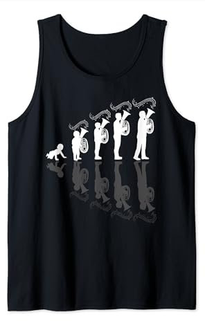 Evolution Tenorhornist Geschenk - Tenorhorn Tank Top