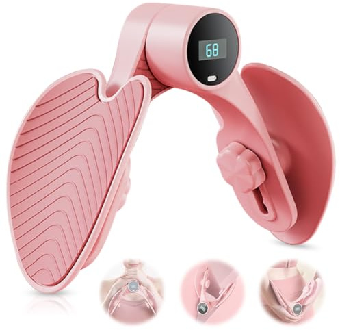 Dispositivo de entrenamiento de piso pélvico para mujeres y hombres, prensa glúteos piernas entrenador de muslos, dispositivo de entrenamiento en casa, entrenador de piernas, entrenamiento de piso