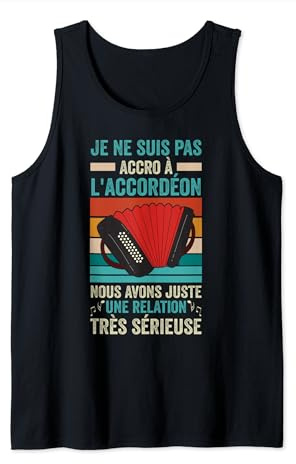 Accordéoniste Cadeau Accordéon Accordeon Débardeur