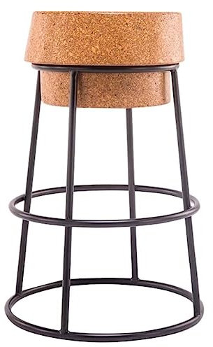 GTOULHH Bar Stühle Bar Stools 2 Stück Metall-Barhocker Mit Thekenhöhe, Küchentheken-Barstühle, Runde Barhocker Mit Metallsockel Barhocker Outdoor(75cm)