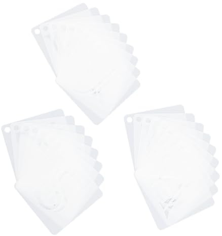 Healeved 36 Pochoirs Soi-Même en PET Réutilisables Lettres Majuscules et Chiffres Creux 76 CM Pochoirs de Dessin pour Bricolage Créatif et Décoration Artistique