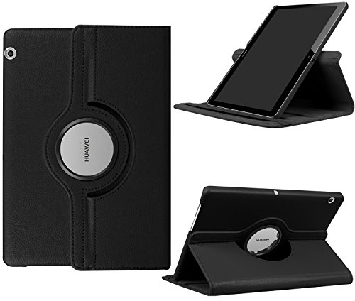 Funluna Huawei MediaPad T3 10 - Custodia girevole a 360°, con aletta di posizionamento, supporto per Huawei MediaPad T3 10 Tablet Touch 9,6 pollici, modello 2017