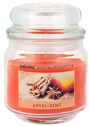 pajoma® Duftkerze im Bonbonglas 248 g, Lemon Ginger Tea | Sweet Edition - Premium Kerze zum verschließen, Brennzeit ca. 55 Stunden