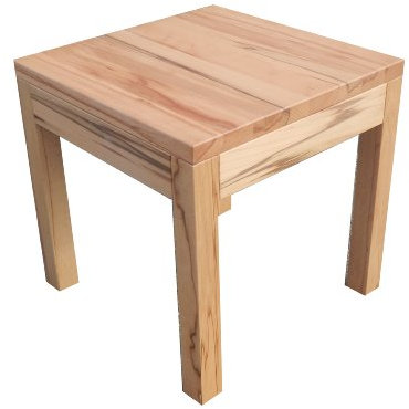Martin Weddeling Hocker Holztisch Beistelltisch Kernbuche massiv. Maße : 40x40x56cm hoch.