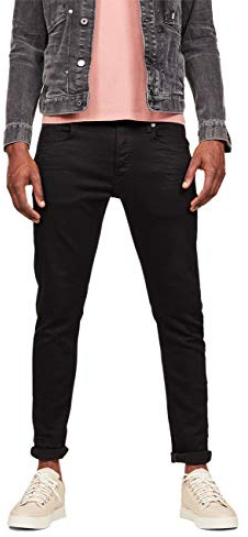 G-STAR Raw Mens 3301 Slim Fit Jeans, Pitch Black, 31W x 30L