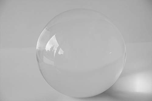 Briefbeschwerer aus Glas, kristallklar (Ø ca. 100 mm, 156 0103)