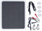 Tyenaza Kit de Cargador de Batería de Panel Solar, 20W 12V Panel Solar Mantenedor de Cargador Lento con Adaptador de Pinza de Cocodrilo, Portátil Solar Panel, para Automóvil, Bote, Automotriz, RV