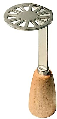 Wooden Handle Potato Masher Potatoes Purple Mashed Potatoes Mashed Divine Tool Cooking and Kitchen Gadget.