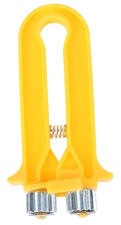 UKCOCO Bienenzucht Drahtspanner Und Crimper Imkereibedarf 13cm Kunststoff Metallrahmenwerkzeug Für Bienenrahmen Spann Und Quetschfunktion