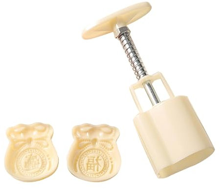 50 g Kunststoff-Mondkuchenformen, Segensbeutel, Mungbohnen-Kuchenformen, Mooncake-Werkzeuge, Kunststoffmaterial für Mond-Festivals, Mungbohnen-Kuchenformen