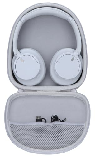 Lebakort Hart Schutz Hülle für Sony WH-CH720N Noise Cancelling Kopfhörer | Tasche für Sony WH-CH720N WH-CH520 WH-CH510 WH-CH710N XB900N WH-CH700N WH-XB910N Kopfhörer, Harte Schale