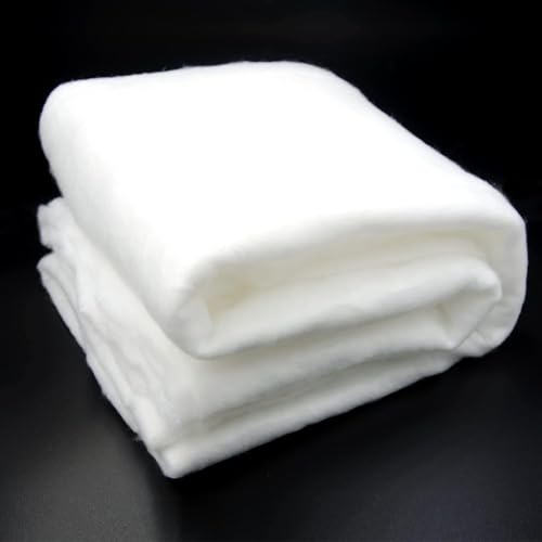 CFOFT Snow Blanket, Fake Snow, Thick White Soft and Fluffy Artificial Snow, Snow Blanket Roll for Christmas Village, Party Decorations (0.8 * 2.4M)