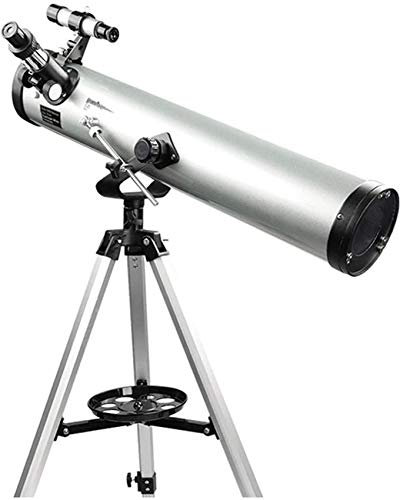 CLLBANT 114-mm-Apertur-Teleskop mit Stativ aus Aluminiumlegierung, Teleskop für die Sternenbeobachtung durch Erwachsene – Beobachtungsteleskop und Astronomieteleskop für Erwachsene und Anfänger