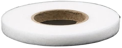 LATEAU Stabilizzatore per Ricamo,Stabilizzatore Solubile Nastro Biadesivo da 1 Pezzo for incollare Tessuto Non Tessuto Biadesivo e Fodera Fusibile nelle Forniture for Cucire di Abbigliamento(0.8cm)
