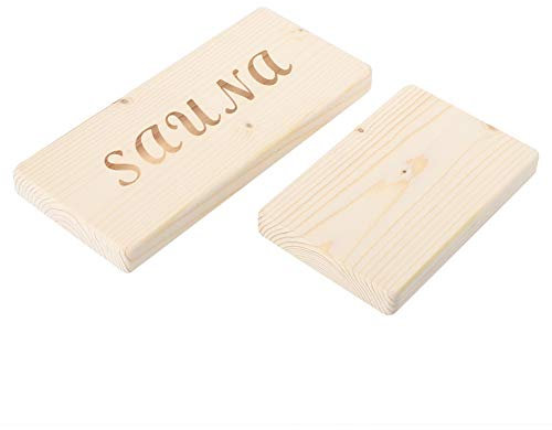 Cocoarm Manija de la Puerta de Sauna de Madera Resistente Al Desgaste de la Puerta de Baño Resistente a la Sauna.