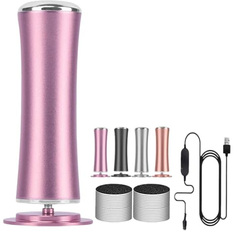 Piedi, Miele Levigatrice Piedi, Rape Piedi Elettrici, Honey Glow Kit Bellezza Piedi, Con 60 Tamponi Glide Per Eliminare, Efficace E Senza Pelle Morta, Squamose e Craccate