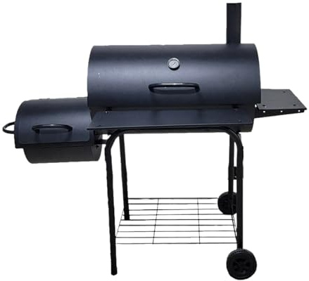 Family BBQ Grill, Extra-Large & Thickened, American-Style Outdoor Barbecue Rack, Courtyard Charcoal Stove And Smoker