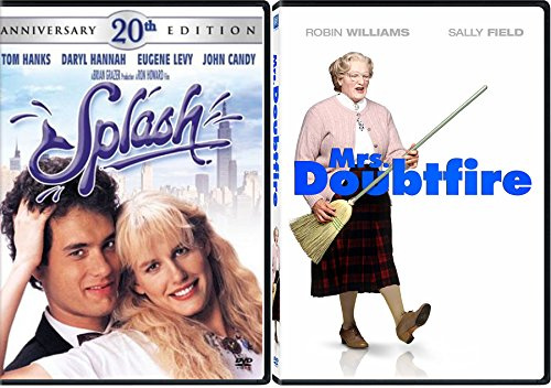 Classic Comedies Mrs. Doubtfire & Splash 2-DVD Bundle Double Fun Feature