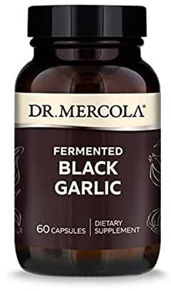 Dr Mercola Fermented Black Garlic | 60 Capsules
