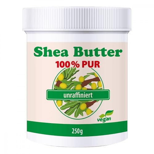 Pharma-Peter SHEA BUTTER unraffiniert und vegetarisch 100% pur, 250 g