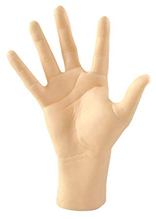 Tubayia Männliche Schaufensterpuppe Hand Modell Dekohand Handschuhen Uhren Ringe Schmuck Display Halter Ausstellungsstand (Hautfarbe)