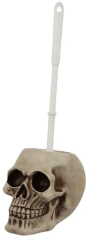Puckator - Gothic Totenköpfe & Skelette - Gothic & Fantasy - Totenkopf Toilettenbürste