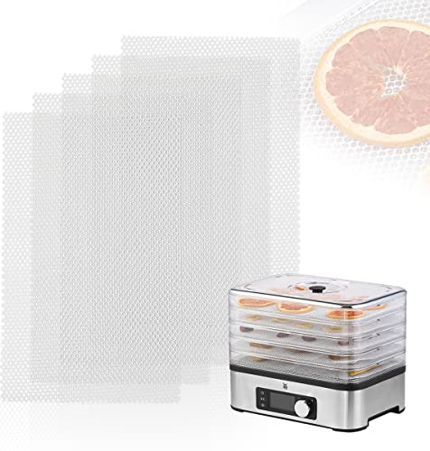 Aieve Dörrfolie Antihaft Silikon Dehydrator Blätter für Obsttrockner, BPA-Frei, Fruchtleder Matte (17 * 26cm)