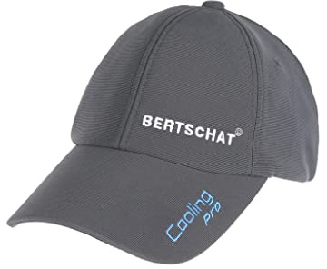 BERTSCHAT Kühlkappe PRO Evaporation mit UV-Schutz - Verstelbare Kappe - Bis 8 Stunden Kühlzeit - Kühlmütze - Kühlende Mütze für Erwachsene - Kühlendes Basecap Herren & Damen - Vergröẞerte Kühlfläche