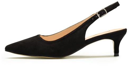 GENSHUO Bombas de tacón Alto con Punta Puntiaguda para Mujer Zapatos de Fiesta con tacón de Aguja Sexy 12 CM / 4.72IN