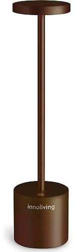 Innoliving Lampada LED da Tavolo INN-094 - Illumina Interni ed Esterni con Stile, disponibile in Vari Colori (Corten)