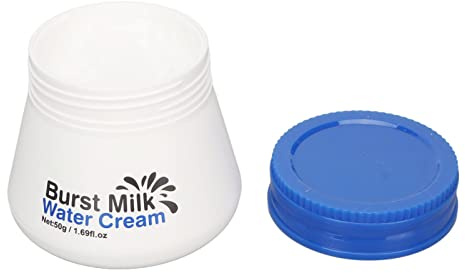 Crema Blanqueadora de Leche, Promueve el Colágeno, Mejora el Color, Hidratación Profunda, 50 G