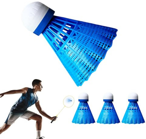 Bitong Nachttrainingsball – bunter Schaumstoff-Federball für Nachttraining, beleuchtetes Kinder-Badminton, winddicht, Outdoor-Sport, Unterhaltung