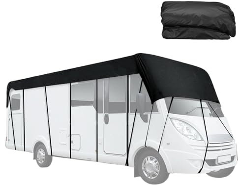 Trailerfilt, 210D Oxford tyg campingbil takskydd, vattentät och dammtät campingbil solskydd skydd -