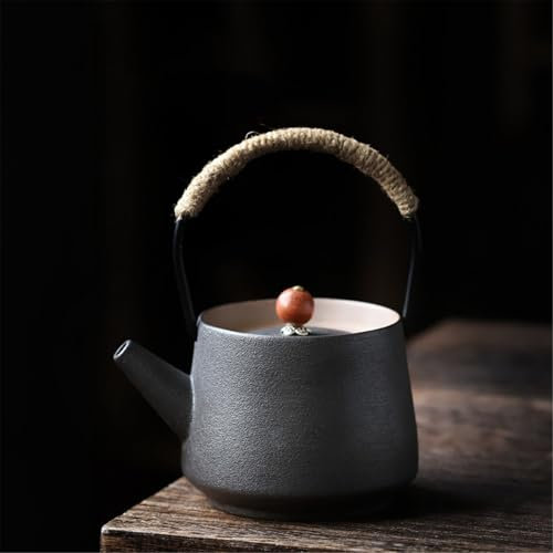 WGQDQDBY Tetera China Artesanal de cerámica para Momentos acogedores de té-style6