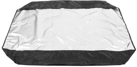 Kisangel Sandbox Cover for Outdoor Pools Toy Sandpits Lightweight Dustproof Uv Resistant for Garden Use