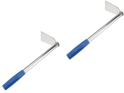UPKOCH Houe De Jardin Petite Portative Acier Inoxydable Forgé Outil pour Désherbage Et Plantation