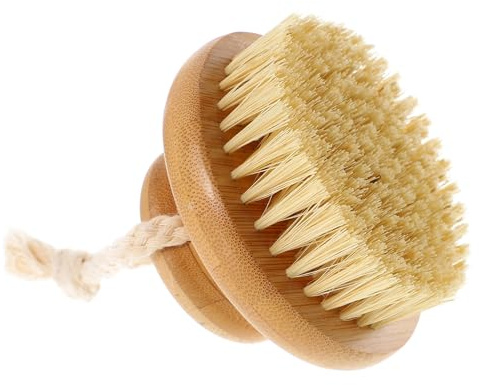 Homoyoyo Cepillo de Baño Corporal Material de Jengibre Cepillo de Masaje para Ducha Accesorios de Baño para Uso Diario el Hogar Accesorios de Ducha